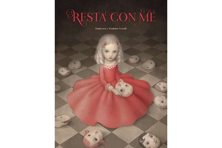 Copertina Resta con me, Nicoletta Ceccoli